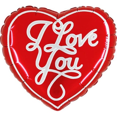 Balón fóliový 20 cm I love you