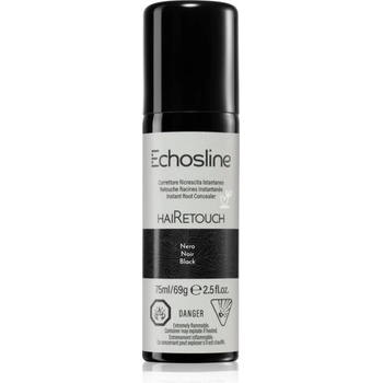 Echosline Hairetouch Hairtouch спрей за мигновено прикриване на израснала коса цвят Black 75ml