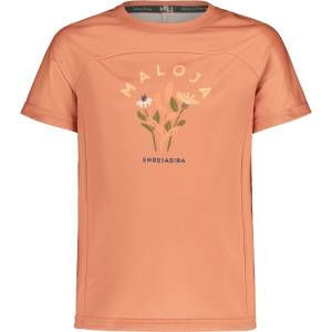Maloja Детска спортна тениска Maloja Kid's BarbarakrautG. Sport shirt - rosewood (704-2221-0213)