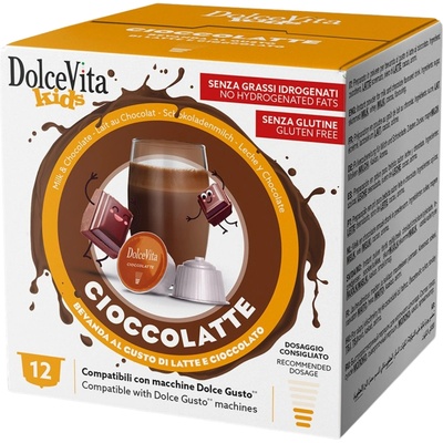Dolce Vita Млечен шоколад Dolce Vita за Dolce Gusto 12 капсули