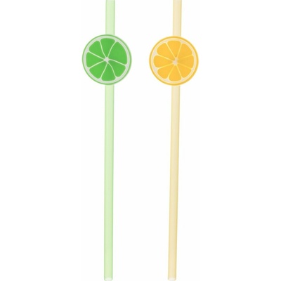 Nápojové brčko opakované použití LIMEPOP 6 ks