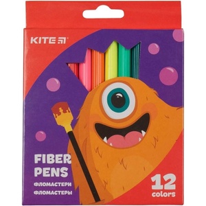  Флумастери Kite Jolliers 12 цвята в кутия (1608018-K19-047)