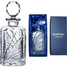 Crystal Bohemia ručne brúsená karafa na whisky Kometa 0,8 l