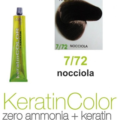 BBcos Keratin Color barva na vlasy 7/72 100 ml