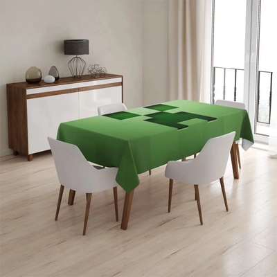 Sablio Ubrus Green Blocks 90x90cm