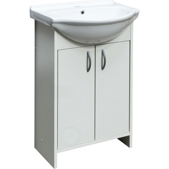 Multi Praxis Koupelnová skříňka s umyvadlem 51,7x41,2 cm bílá SPAMELIA