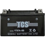 TCS AGM 7Ah left+ (YTX7A-BS)