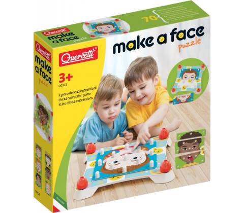 Quercetti Make Face Puzzle 0321
