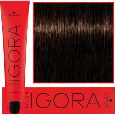 Schwarzkopf Professional Igora Royal barva na vlasy tělové odstíny 4-46 60 ml