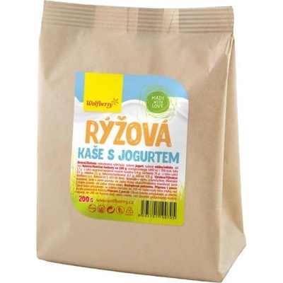 Wolfberry Ryžová kaša s jogurtom 200 g