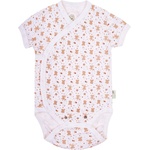 Bio Baby Боди с къс ръкав Bio Baby - Органичен памук, 68 cm, 4-6 месеца (97220101) - ozone