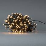 Nedis CLBO192 - LED гирлянд 192xLED/7 режима/3xAA 14, 9m IP44 топла бяла светлина (NE0517)