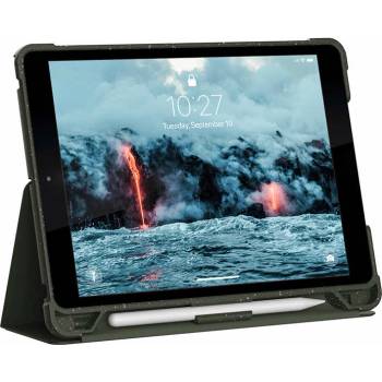 Urban Armor Gear Gear Outback Bio Case - удароустойчив хибриден кейс за iPad 9 (2021), iPad 8 (2020), iPad 7 (2019) (зелен)