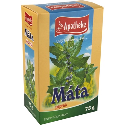 Apotheke Máta peprná nať sypaný čaj 75 g