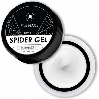 Enii Nails Classic Spider Gel 2 White 5 ml