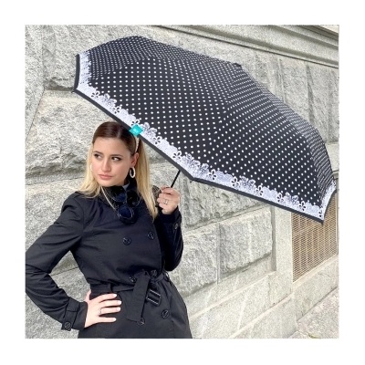 Дамски неавтоматичен чадър Perletti Time 26210