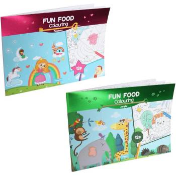 Image 1 of Europrice ГОЛЯМ АЛБУМ КНИЖКА ЗА ОЦВЕТЯВАНЕ 24 СТР. jungle/fantasy