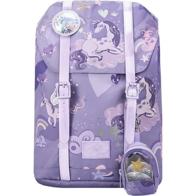 Frii of Norway FRII OF NORWAY ERGONOMICKÁ ŠKOLSKÁ TAŠKA RETRO 22 L - UNICORN PURPLE