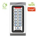 S4A S4A-S601EM-W Tuya - 3-6cm, външен монтаж, Wiegand 26, клавиатура, WiFi, Tuya Smart самостоятелен контролер, RFID 125kHz (S4A-S601EM-W Tuya)