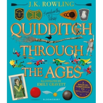 Quidditch Through the Ages - J.K. Rowling, Emily Gravett ilustrácie
