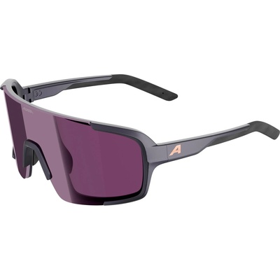 Alpina Слънчеви очила Alpina Lumin S1 Sunglasses - Gun / Metall Matt / Pink - размер One Size (205-6897-0111)