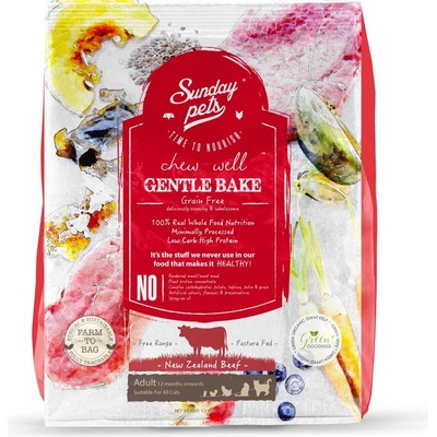 SUNDAY PETS GENTLE BAKE BEEF FOR CATS 1,3 KG