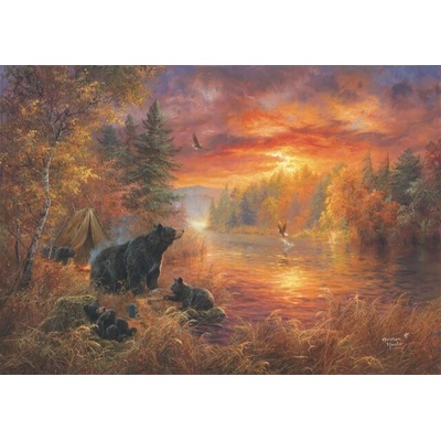 SunsOut Rybářské tábořiště 500 dílků