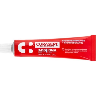 Curasept ADS DNA Relief Pro parodontální gel s CHX 0,20% + chlorobutanol + PVP-VA 30 ml