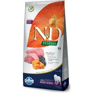 N&D Grain Free Adult Giant Maxi Lamb & bluberry & pumpkin 12 kg