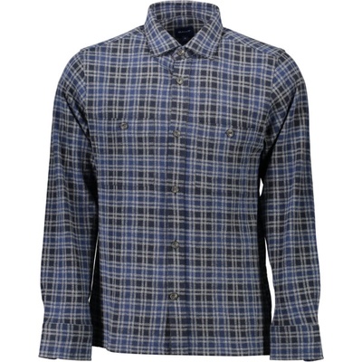 Gant Мъжка риза с дълъг ръкав gant, Цвят Синьо (19033004964_blu_423-persian-blue)