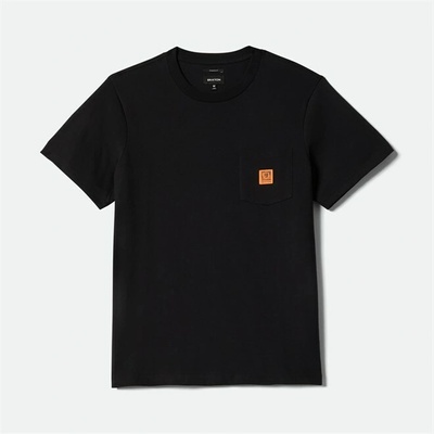 Brixton Union Hw S/S Boxy Pkt Tee Black BLACK