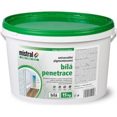 Mistral Bílá penetrace 15kg
