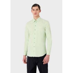 Giorgio Armani Shirt - Green - sportihobi - 309,00 лв