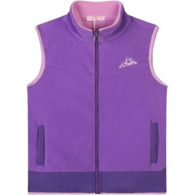 Kugo dívčí fleesová vesta fialová FM7894 – Zboží Dáma