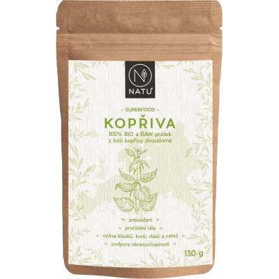 NATU Žihľava prášok BIO 130 g