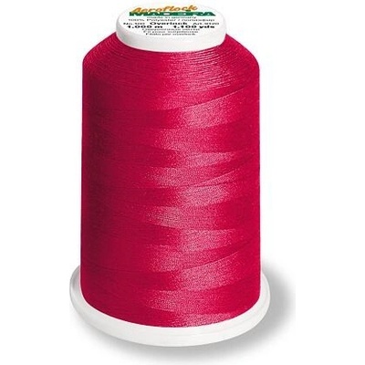Overlockové nitě PES Madeira Aeroflock 100 (1000m) chemlonové barva 9984 begonia