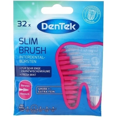 DenTek SLIM BRUSH 1 MEDZIZUBNÁ KEFKA 32 ks