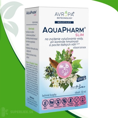 AVROPA AquaPharm Slim bylinné kvapky 50 ml