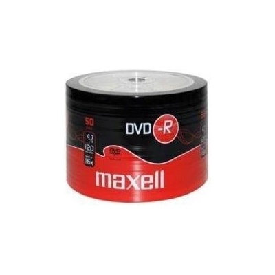 Дискове DVD-R MAXELL, 4, 7 GB, 16x, 50 бр (ML-DDVD-R4.7-50-SH)