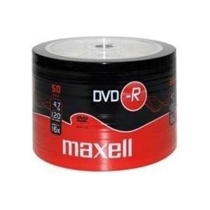 Maxell Дискове DVD-R MAXELL, 4, 7 GB, 16x, 50 бр (ML-DDVD-R4.7-50-SH) - itmode