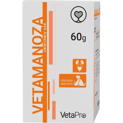 VetaPro Vetamanoza na podporu močového mechúra psov a mačiek 60 g