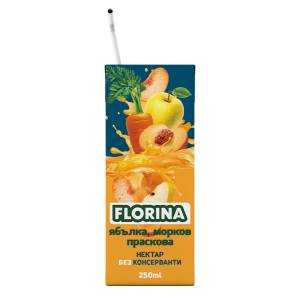 FLORINA 0.250 МОРКОВ, ПРАСКОВА, ЯБЪЛКА ФЛОРИНА
