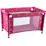 Teddies Кошара за кукли метал/пластмаса в чанта сгъваема размер 53x32x32см (00160006)