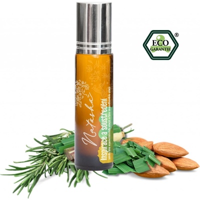 Natasha Roll-on Směs esenciálních olejů Inspirace a soustředění 10 ml – Zboží Dáma