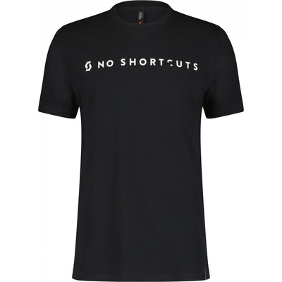 Scott Мъжка тениска Scott No Shortcuts S/S T-shirt - Black (016-9615-0113)