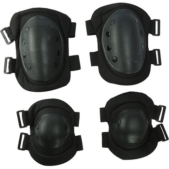 DRAGOWA Tactical Тактически накрайници за колене и лакти Dragowa Tactical, черни (DRG054.black)