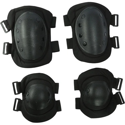 DRAGOWA Tactical Тактически накрайници за колене и лакти Dragowa Tactical, черни (DRG054.black)