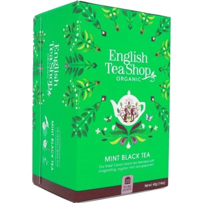 English Tea Shop čaj Máta a černý čaj BIO 20 sáčků
