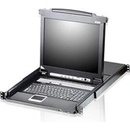 Aten CL-5708M-AT-AG KVM 8 port LCD 17 + klávesnica + touchpad USB-PS/2