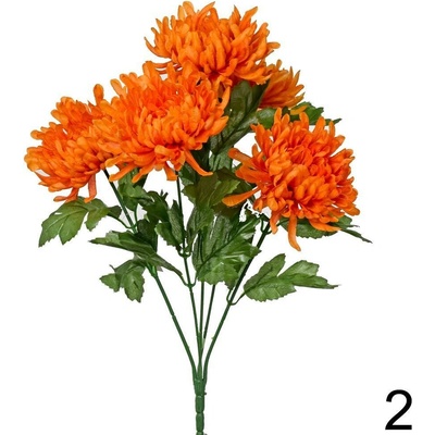 Kytica chryzantéma 48cm oranžová 211499O